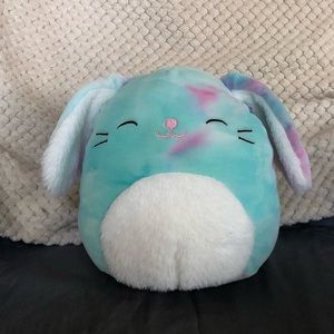Squishmallow Ryder 8” fuzzy belly bunny